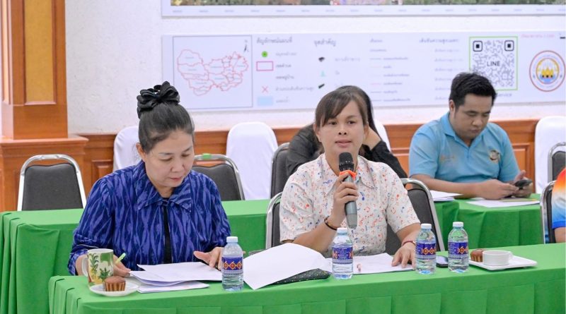 เข้าร่วมประชุมพิจารณาร่างหลักสูตรโรงเรียนผู้สูงอายุตำบลพลับพลาไชย ปีงบประมาณ 2568 ครั้งที่ 1/2568