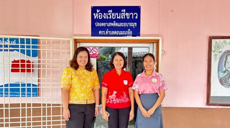 นิเทศ นางสาวเจนจิรา มณีกัญย์ ครูศูนย์การเรียนรู้ ในการจัดการเรียนรู้ให้กับผู้เรียน