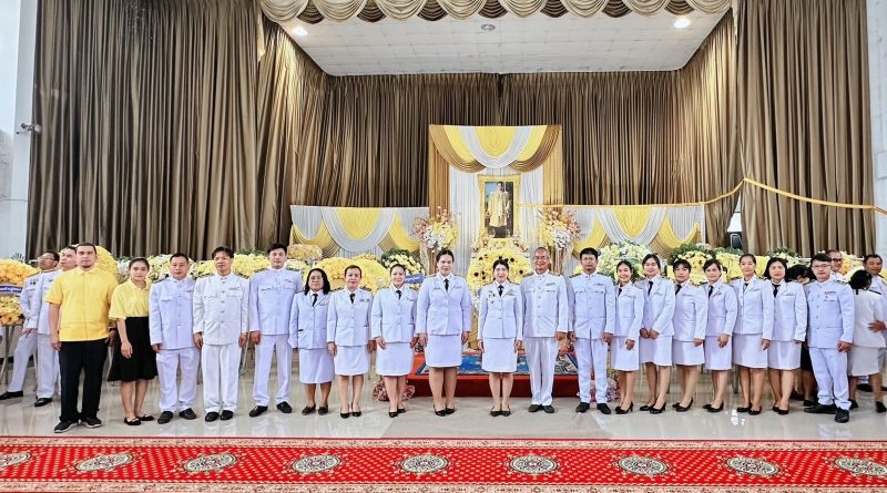 เข้าร่วมกิจกรรมน้อมรำลึกในพระมหากรุณาธิคุณ เนื่องในวันนวมินทรมหาราช ๑๓ ตุลาคม ๒๕๖๘