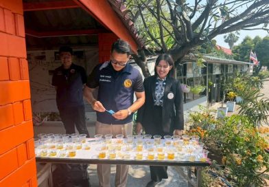 จัดกิจกรรมปฎิบัติการสุ่มตรวจคัดกรองสารเสพติด ภายใต้โครงการสถานศึกษาสีขาวปลอดยาเสพติดและอบายมุข