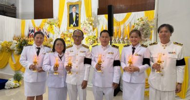 เข้าร่วมกิจกรรมเฉลิมพระเกียรติพระบาทสมเด็จพระเจ้าอยู่หัว