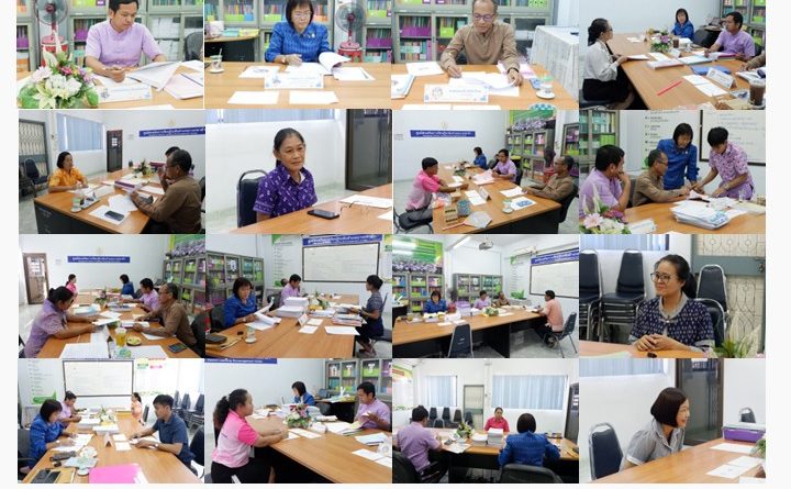 การประเมินพนักงานราชการทั่วไป ครั้งที่ 1 ประจำปีงบประมาณ พ.ศ.2568  ณ ศูนย์ส่งเสริมการเรียนรู้ระดับอำเภอบางปลาม้า