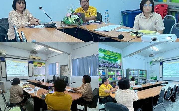 ประชุมชี้แจงแนวทางการติดตามและประเมินผลสัมฤทธิ์การนำหลักสูตรทุจริตศึกษาไปใช้จัดการเรียนรู้  ผ่านระบบออนไลน์