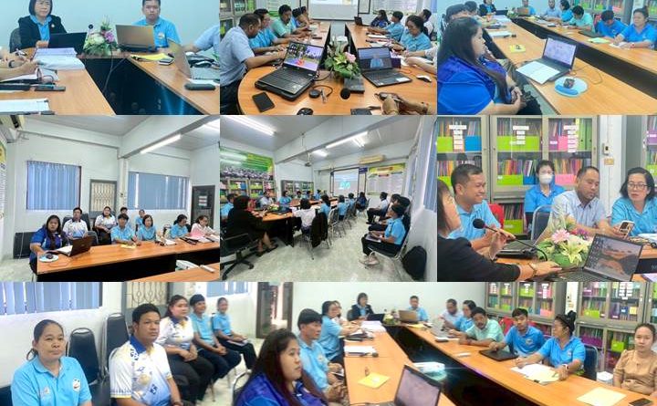 ประชุมการเตรียมความพร้อมก่อนเปิดภาคเรียน เรียนดี มีความสุข ในภาคเรียนที่ 1 ปีการศึกษา 2568