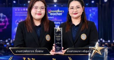 ขอแสดงความยินดีกับนางสาวชนาภา ศรีสุนทร และนางสาวพัชราภร ซื่อตรง ครูศูนย์การเรียนรู้ เข้ารับรางวัล  รางวัลนวัตกรรมสร้างสรรค์ CREATIVE INNOVATION AWARD  ในวันที่1 กันยายน 2569 ณโรงแรมคลาสสิค คามิโอ อยุธยา  โดยมี ดร.โยฑิน สมโนนนท์ รองอธิบดีกรมส่งเสริมการเรียนรู้ เป็นผู้มอบโล่รางวัลฯ