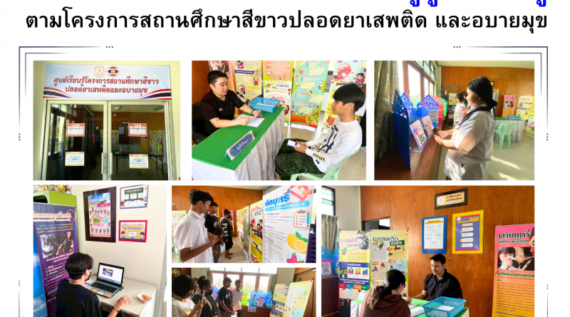 กิจกรรมนำนักศึกษาเรียนรู้ ศูนย์เรียนรู้