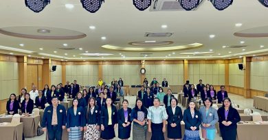 จัดโครงการฝึกอบรมเชิงปฏิบัติการการงานสรุปผลฯ